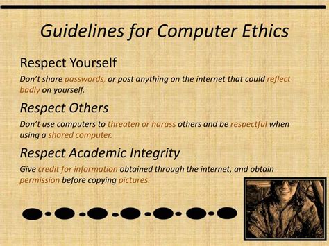 examples of computer ethics